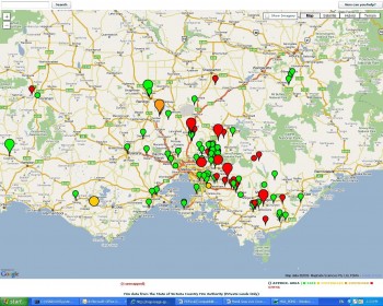 google-bushfire-map