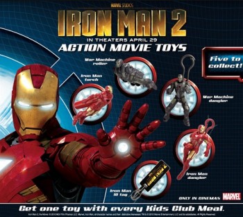 Iron Man 2 kids toys mumbrella