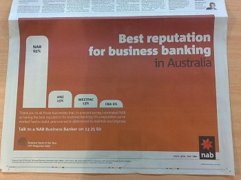 NAB close up ad, Mumbrella