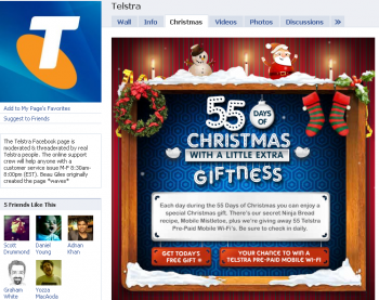 Telstra_Christmas_facebook_page