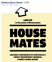 Sydney Opera House House mates campaign