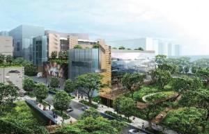 Singapore is building the huge Mediapolis
