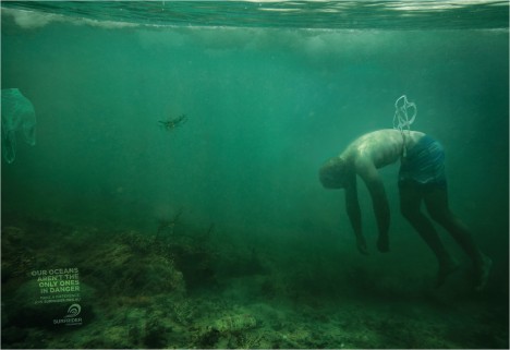Surfrider beer rings by Adam Taylor