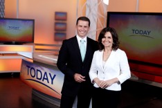 Wilkinson with Today co-host Karl Stefanovic 