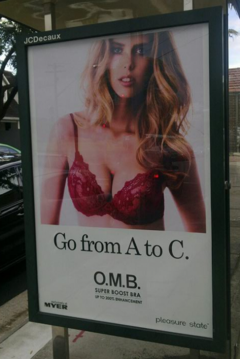 Myer super boost bras: we'll boost your breasts by 200% - Mumbrella