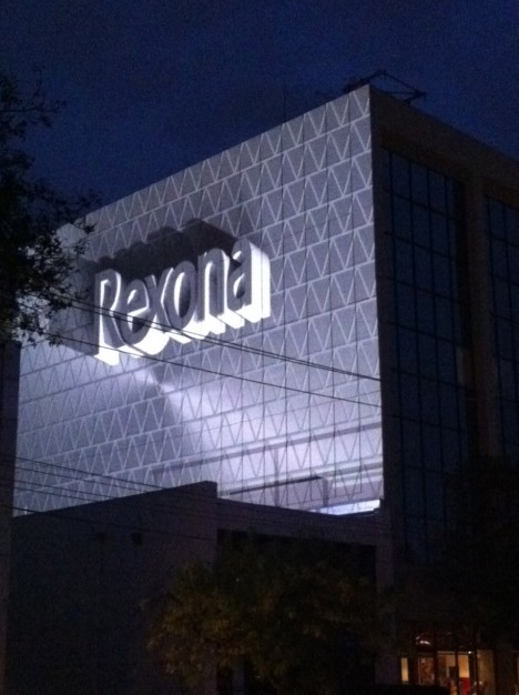 Rexona projection mapping
