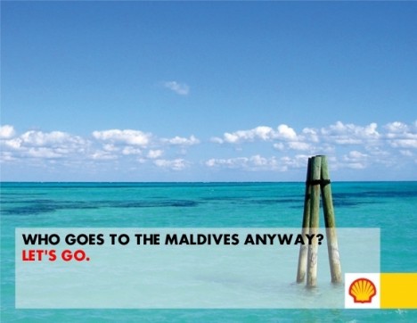 Shell Oil maldives