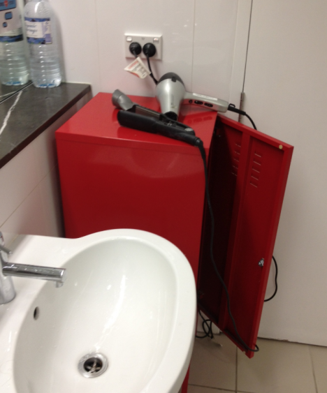 Google hair straighteners and hair dryer