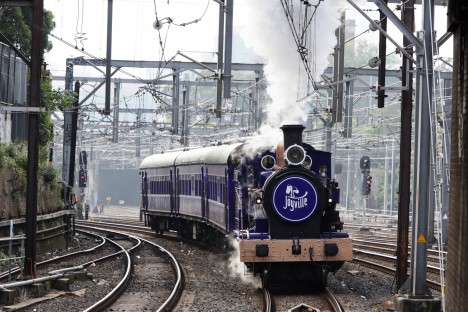 Cadbury Joyville steam train