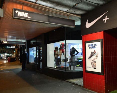Nike pop up store