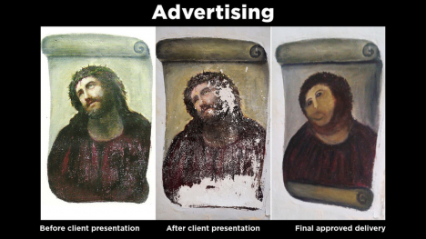 Advertising in pictures