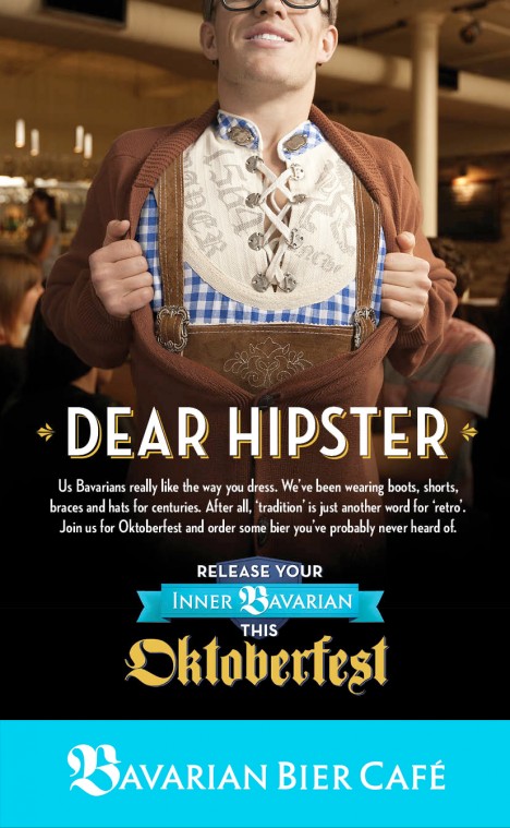 Bavarian Bier hipster