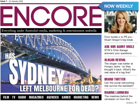 Encore weekly first edition
