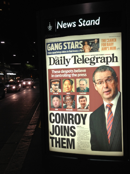 conroy joins them daily telegraph