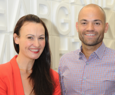 New Mindshare CEO Katie Rigg-Smith and new COO Sharb Farjami