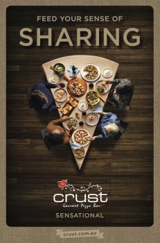 Crust Gourmet Pizza Sense Of Sharing