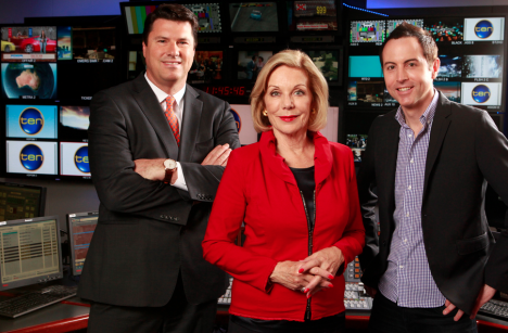 From left: McLennan, Buttrose and Boland