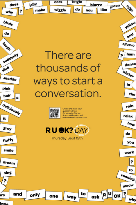 R U OK? Conversation Starter