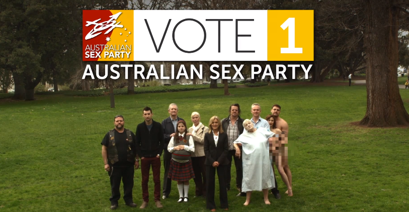 Australian Sex Party Were Fucked Without Civil Liberties Mumbrella