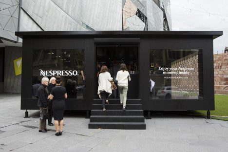 Nespresso pop up Melbourne