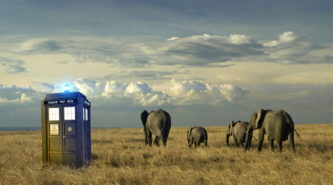 Doctor Who elephants