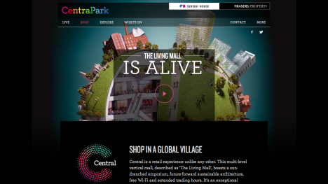 Central Park website