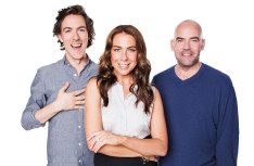Nova's national drive show - Tim Blackwell, Kate Ritchie and Marty Sheargold