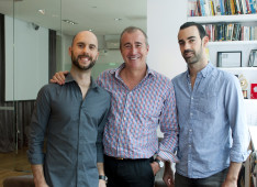 Nic Robertson, Daniel Posavec (Co-founder of The Jaden Group) and Jonathan Bonsey 