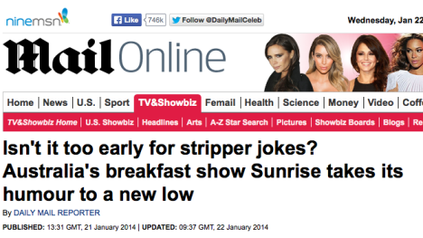 Mail Online stripper shoes