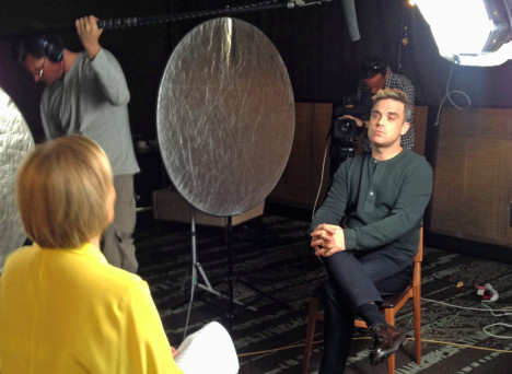 Robbie Williams interview 7.30