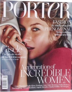 Porter magazine launch cover