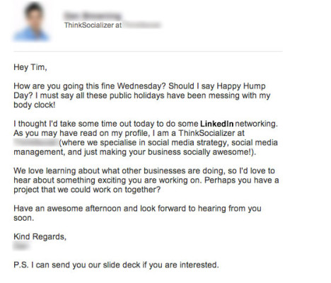 socially awesome email
