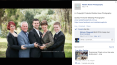 The Campbell family according to a post on Facebook, David Campbell on far right, Dan Campbell in the centre.