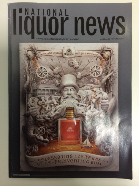 The cover of the National Liquor News