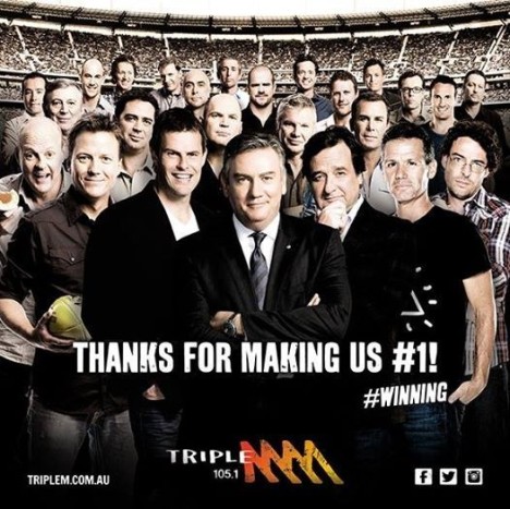 Triple M Melbourne white male number one