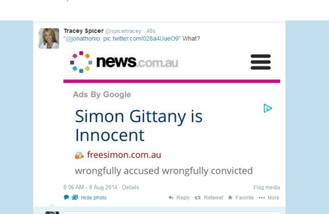 Simon Gittany is innocent