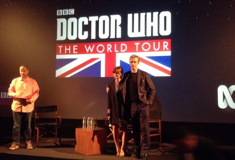 peter capaldi and jenna louise coleman Dr Who