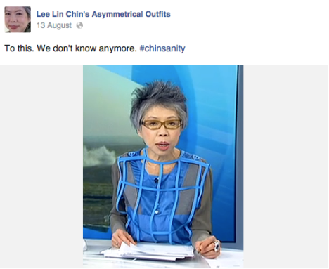 Lee Lin Chin asymmetrical outfits