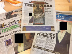 Today's Fairfax front pages. Source:  Drew Sheldrick /Twitter 