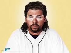 The slogan was set with a picture of the character Kenny Powers from HBO show Eastside and Down