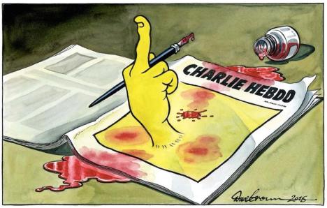 Dave Brown Charlie Hebdo