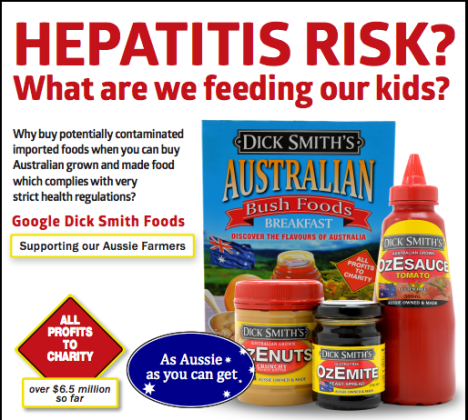 dick smith hepatitis risk ad
