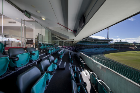 The Airbnb suite at the Sydney Cricket Grounds. 31/3/2015Picture James Horan.