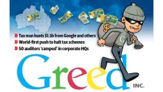 Graphic from recent Tele front page story on tax avoidance