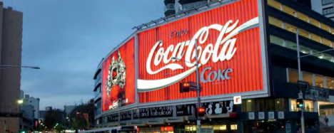 Coca-Cola billboard