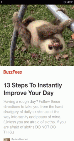 A GIF of what the new posts will look like. Source: Buzzfeed
