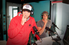 Hamish & Andy returned to the airwaves yesterday for a 'secret' week on-air 