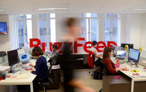 Inside BuzzFeed's Australian office