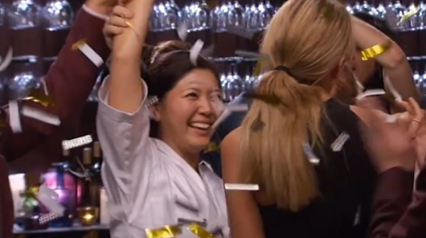 Contestant's Emi and Marie won The Hotplate last night.