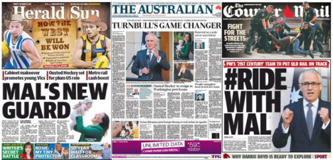 Turnbull newspapers